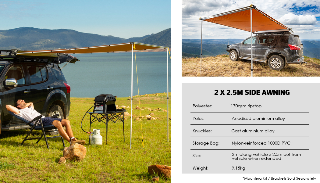 DGSFES Rectangle Sun Shade Sail 2mx2.5m Waterproof UV Protection